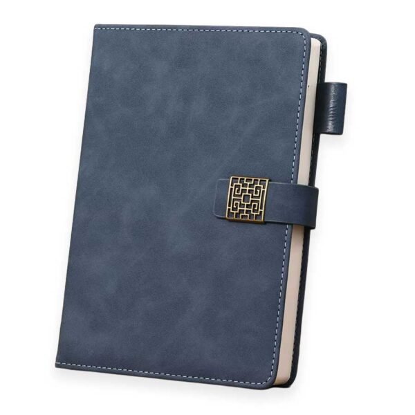 Caderno Retrô Capa em Couro A5 - Linora