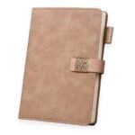 Caderno Retrô Capa em Couro A5 - Linora