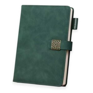 Caderno Retrô Capa em Couro A5 - Linora