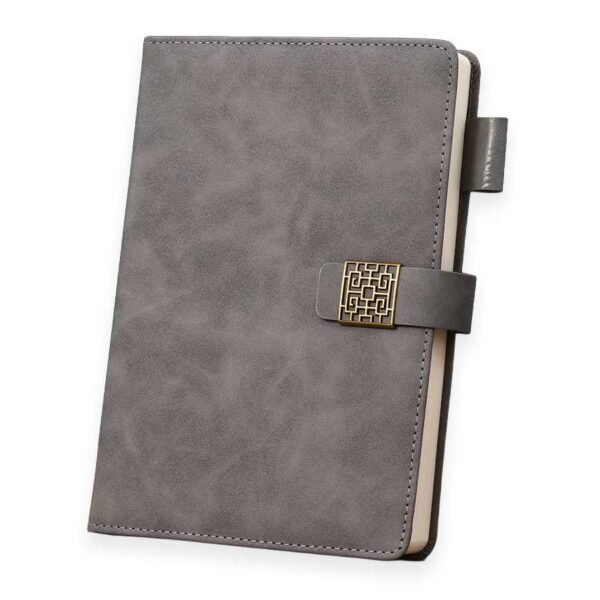 Caderno Retrô Capa em Couro A5 - Linora