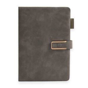 Caderno Retrô Capa em Couro A5 - Linora