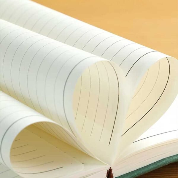 Caderno Retrô Capa em Couro A5 - Linora