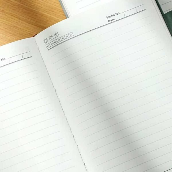 Caderno Retrô Capa em Couro A5 - Linora