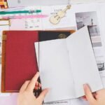 Caderno Diário de Viagem Capa em Couro A5 - Linora