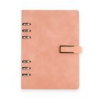 Caderno Argolado Capa em Couro A5 - Linora