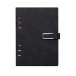 Caderno Argolado Capa em Couro A5 - Linora