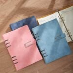 Caderno Argolado Capa em Couro A5 - Linora