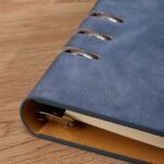 Caderno Argolado Capa em Couro A5 - Linora