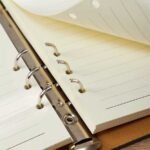 Caderno Argolado Capa em Couro A5 - Linora