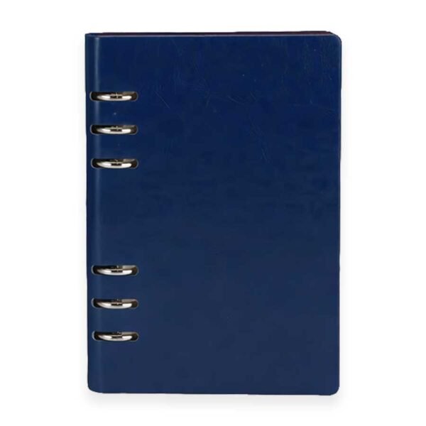 Caderno Argolado Capa em Couro A5 - Linora