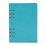 Caderno Argolado Capa em Couro A5 - Linora