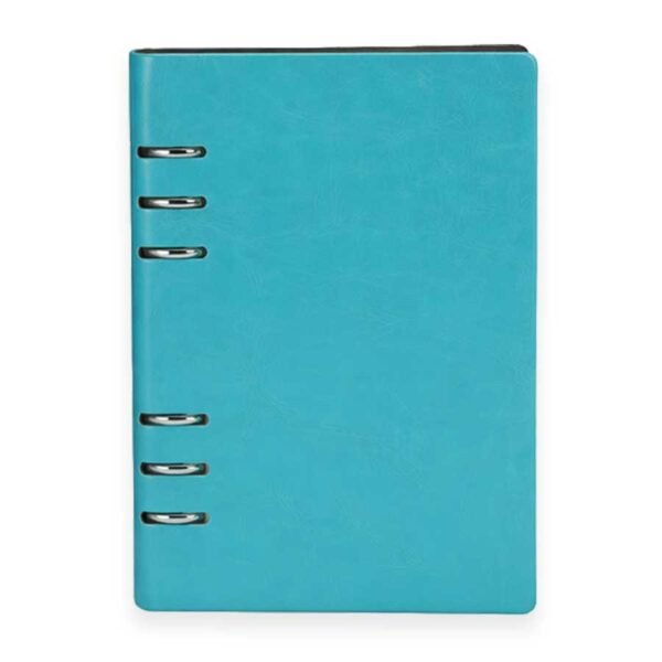 Caderno Argolado Capa em Couro A5 - Linora