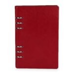 Caderno Argolado Capa em Couro A5 - Linora