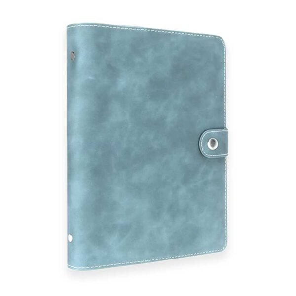 Caderno Fichário Argolado Capa em Couro A5 - Linora