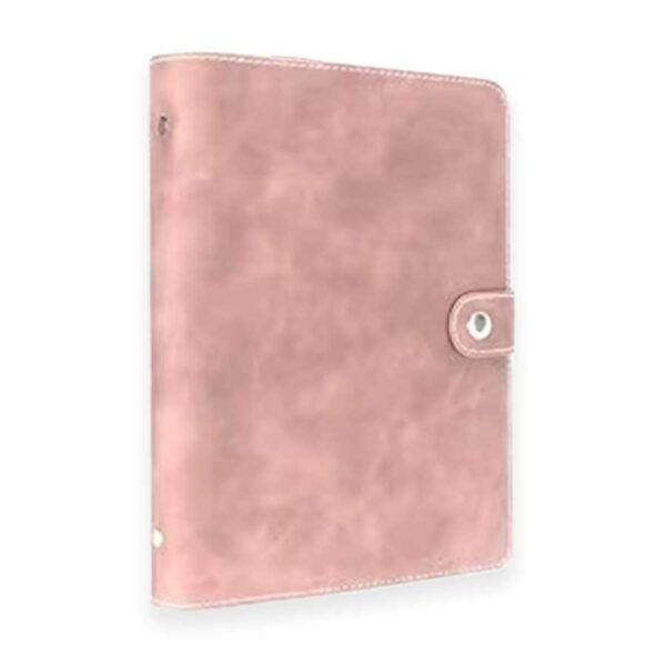 Caderno Fichário Argolado Capa em Couro A5 - Linora