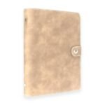 Caderno Fichário Argolado Capa em Couro A5 - Linora