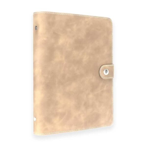 Caderno Fichário Argolado Capa em Couro A5 - Linora