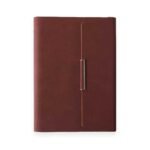 Caderno Argolado Capa em Couro A5 - Linora