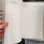 Caderno Argolado Capa em Couro A5 - Linora