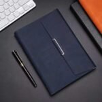 Caderno Argolado Capa em Couro A5 - Linora