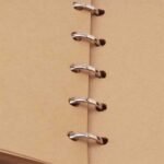 Caderno Pequeno de Anotações Capa Couro Retrô A7 - Linora