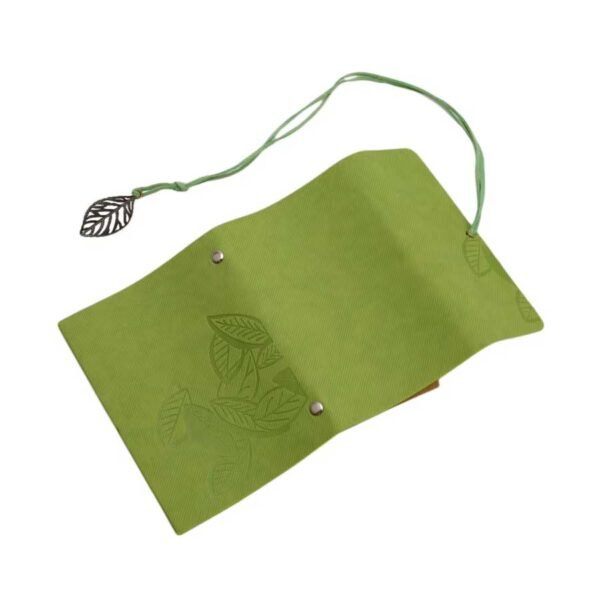 Caderno Pequeno de Anotações Capa Couro Retrô A7 - Linora