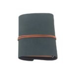 Caderno Pequeno de Anotações Capa Couro Retrô A7 - Linora