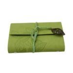 Caderno Pequeno de Anotações Capa Couro Retrô A7 - Linora