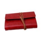 Caderno Pequeno de Anotações Capa Couro Retrô A7 - Linora