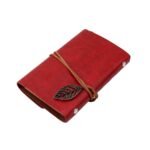 Caderno Pequeno de Anotações Capa Couro Retrô A7 - Linora