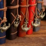 Caderno de Anotações Argolado Capa Couro Retrô Viagem A5 - Linora