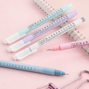 kit de canetas fineliner 0.4mm com 8 cores - Linora