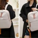 Bolsa Mochila em Nylon Impermeável para Notebook - Linora