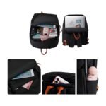 Bolsa Mochila em Nylon Impermeável para Notebook - Linora