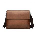 Bolsa de Couro com Alça Retrô para Notebook - Linora