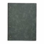 Caderno Argolado Capa em Couro A4 - Linora