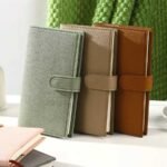 Planner Semanal não Datado Capa em Couro A6 - Linora