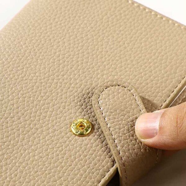 Planner Semanal não Datado Capa em Couro A6 - Linora