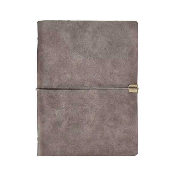 Caderno Argolado Vintage Capa em Couro A5 - Linora