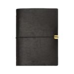 Caderno Argolado Vintage Capa em Couro A5 - Linora