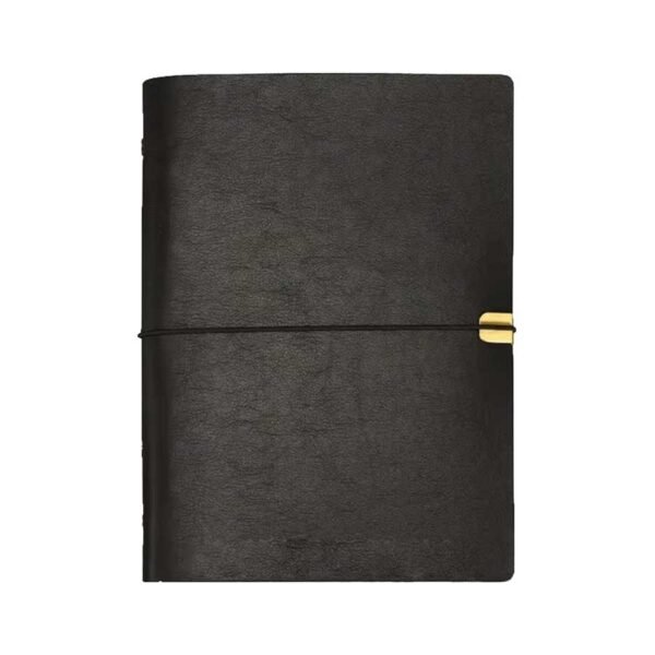 Caderno Argolado Vintage Capa em Couro A5 - Linora