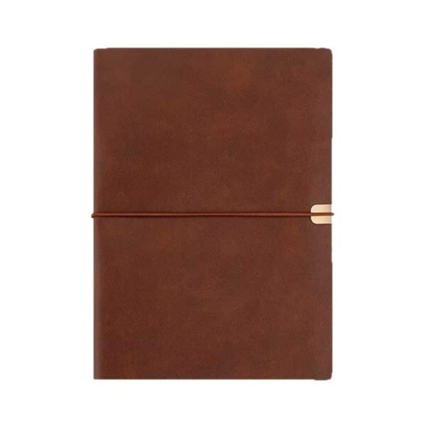 Caderno Argolado Vintage Capa em Couro A5 - Linora