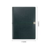 Caderno Argolado Vintage Capa em Couro A5 - Linora