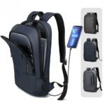 Mochila Slim Impermeável para Notebook 14” com Porta USB - Linora