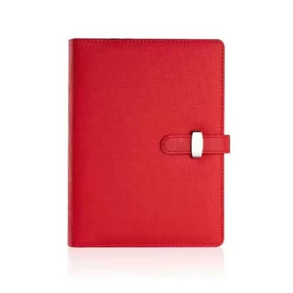 Caderno Fichário A5 Capa em Couro Clip-On - Linora