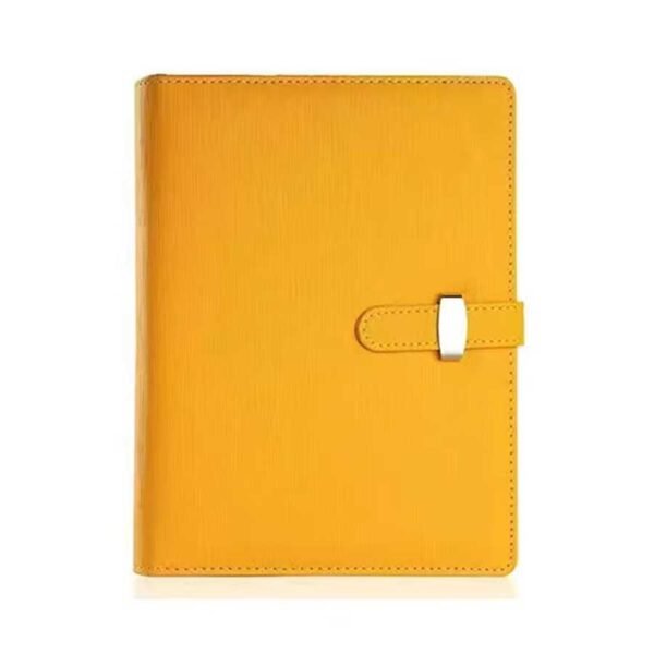 Caderno Fichário A5 Capa em Couro Clip-On - Linora