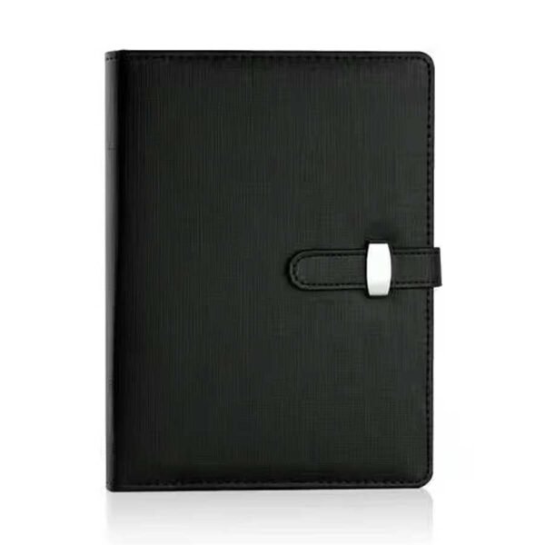Caderno Fichário A5 Capa em Couro Clip-On - Linora