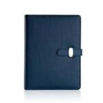 Caderno Fichário A5 Capa em Couro Clip-On - Linora