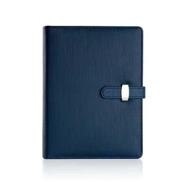 Caderno Fichário A5 Capa em Couro Clip-On - Linora