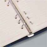 Caderno Fichário A5 Capa em Couro Clip-On - Linora